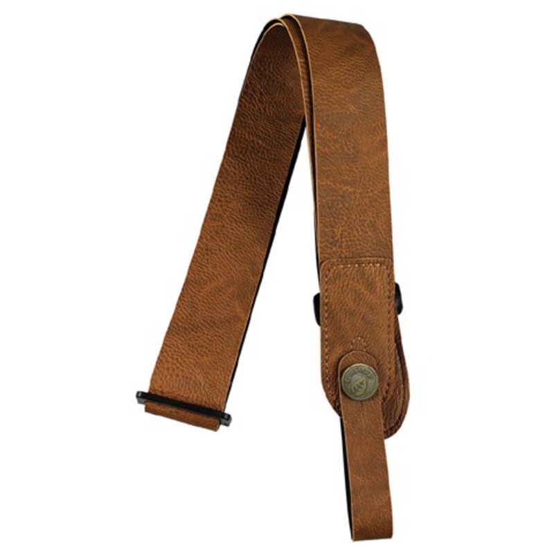 Ecostrap Vegan Ukulele Strap With Loop - Whiskey