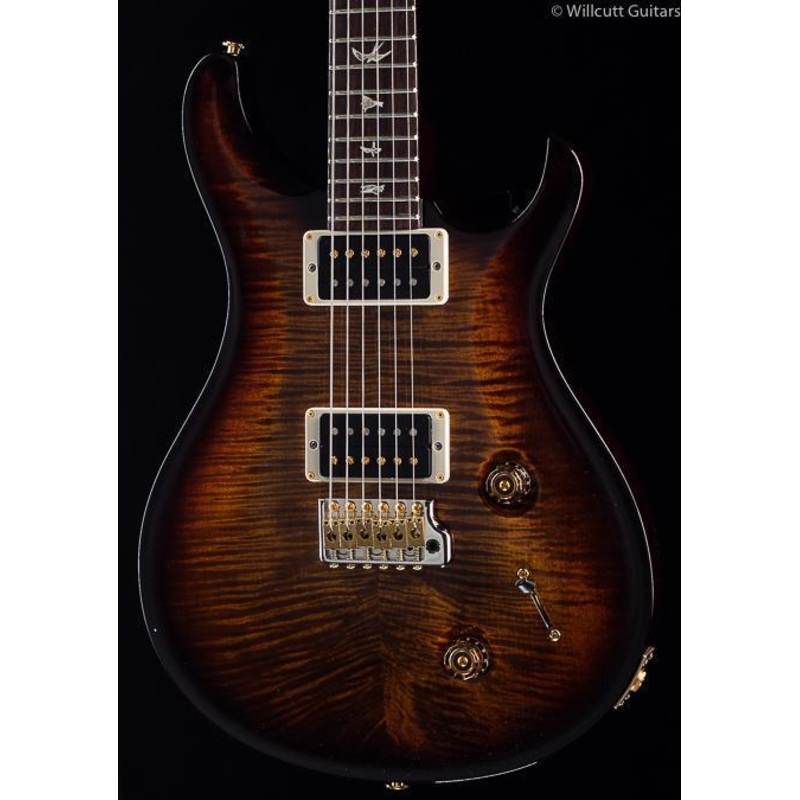 PRS Custom 22 Black Gold Burst 10 Top (144)