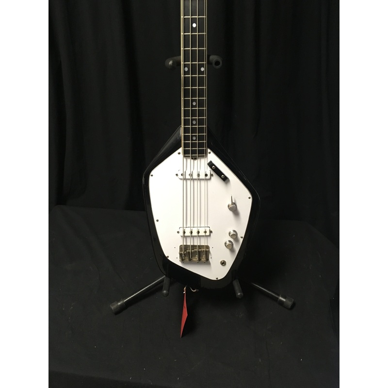 Used Vox Phantom IV Black Bass Guitar With OHSC