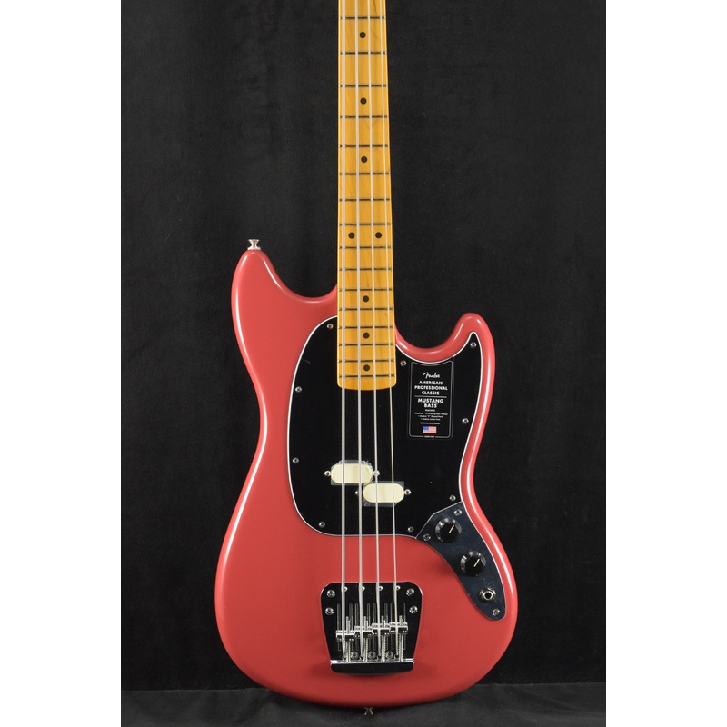 Fender American Professional Classic Mustang Bass Faded Dakota Red Maple Fingerboard