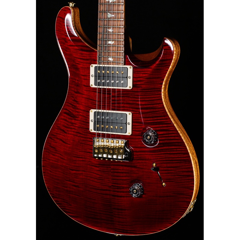PRS Wood Library Custom 24 Red Tiger 10 Top Torrefied Maple Neck (165)