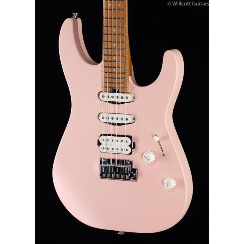 Charvel PRO-MOD DK24 HSS 2PT CM SATIN SHELL PINK (469)