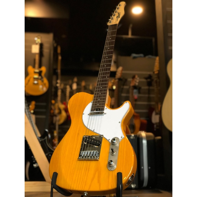 Cort Classic TC-SBN in Butterscotch Blonde with Ash Body and Hugh Manson PU