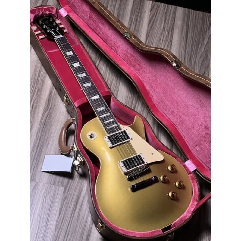 Gibson Custom Shop 57 Les Paul Standard Gold Top Gloss NH w/Case 722173
