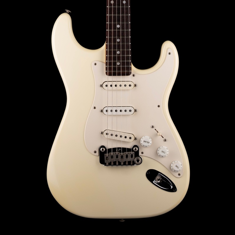 Pre Owned 1997 G&L Legacy Deluxe White Electric Guitar With OHSC