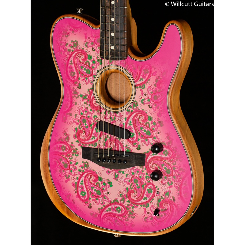 Fender American Acoustasonic Telecaster Pink Paisley (399)