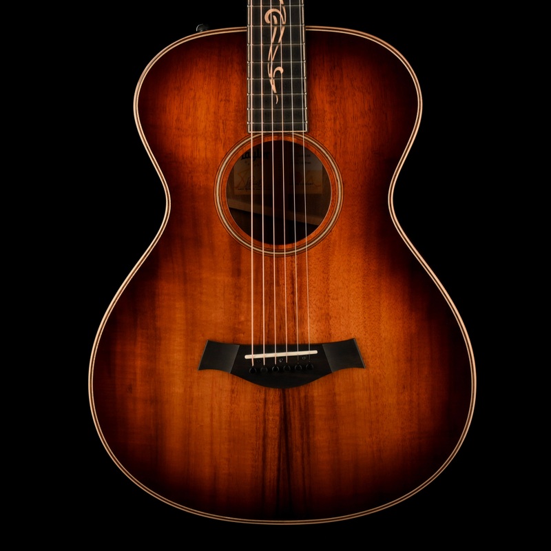 Pre Owned Taylor K22e Edgeburst Acoustic Electric Guitar With OHSC