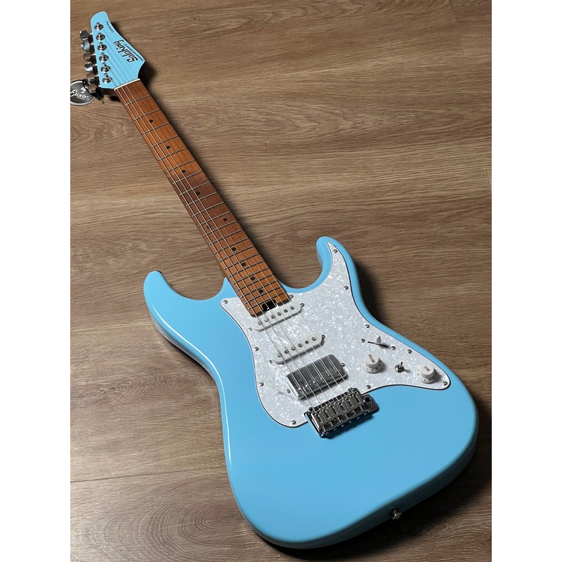Soloking MS-1 Classic MKII in Daphne Blue with Roasted Maple FB
