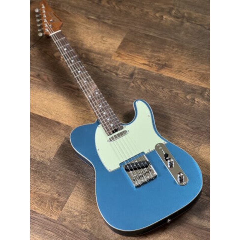 Soloking T-1B Vintage MKII with Roasted Maple Neck and Rosewood FB in Tidepool