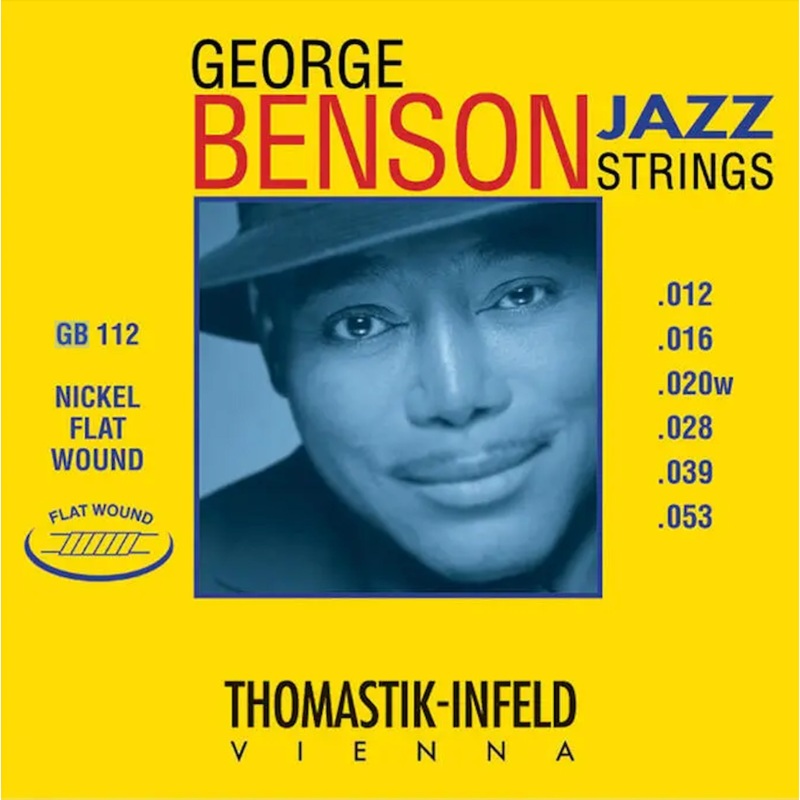 Thomastik-Infeld GR112 George Benson Custom Roundwound Jazz Guitar Strings .012-.053