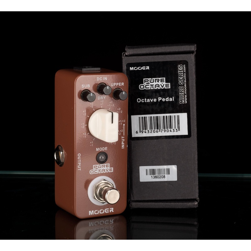 Used Mooer Pure Octave Pedal With Box