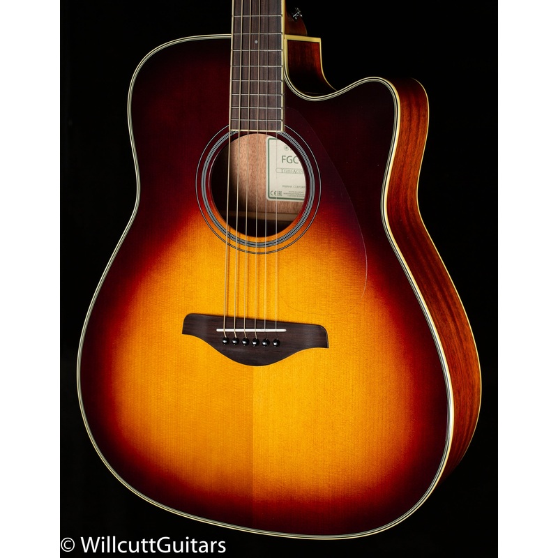 Yamaha FGC-TA TransAcoustic Brown Sunburst (688)