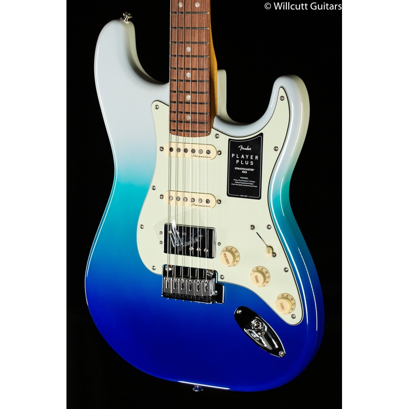 Fender Player Plus Stratocaster HSS Belair Blue Pau Ferro Fingerboard (435)