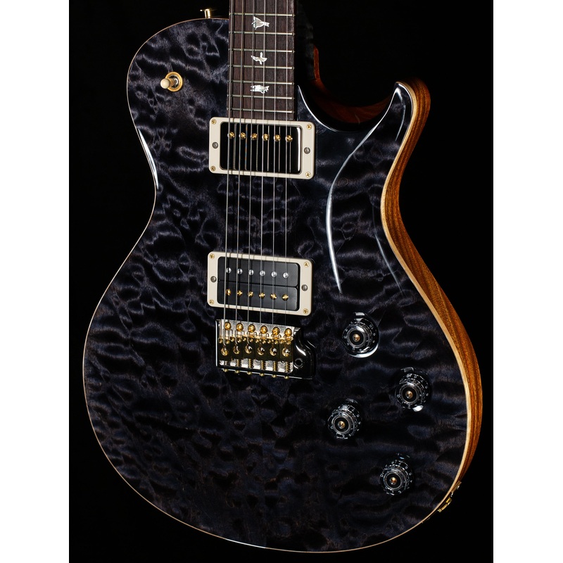 PRS Wood Library Willcutt Exclusive Tremonti Quilt 10 Top Grey Black (584)