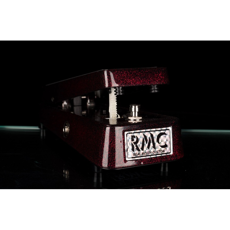Real McCoy Custom RMC1 Wah-Wah Guitar Effect Pedal Limited Edition Red Sparkle