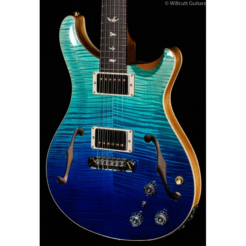 PRS Hollowbody II Piezo Blue Fade 10 Top