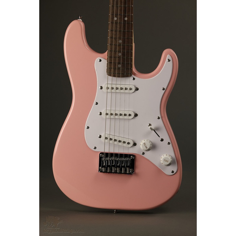 Squier Mini Stratocaster, Laurel Fingerboard, Shell Pink - New