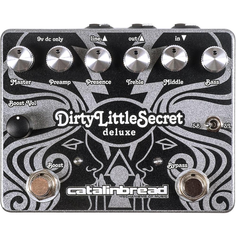 Catalinbread Effects Dirty Little Secret Deluxe Overdrive Effects Pedal
