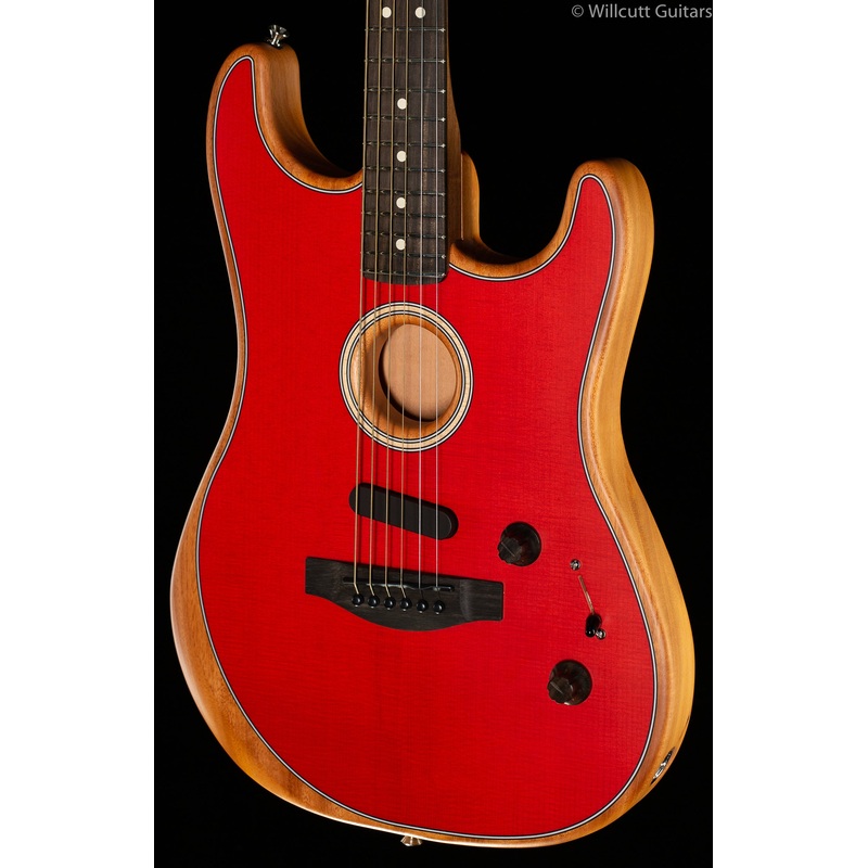 Fender American Acoustasonic Stratocaster Dakota Red (276)