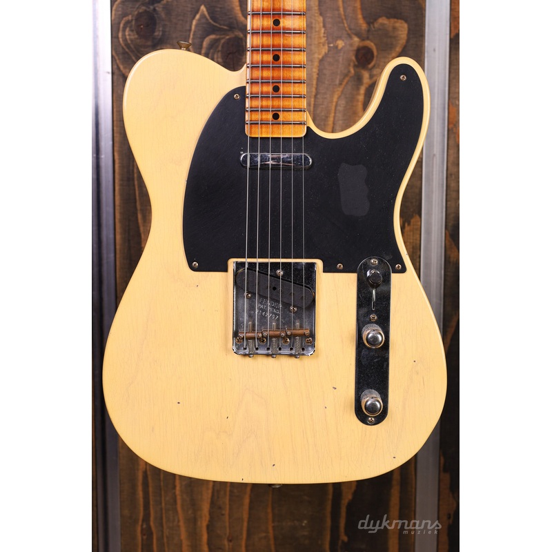 Fender Time Machine '54 Telecaster Journeyman Relic Faded Aged Nocaster Blonde