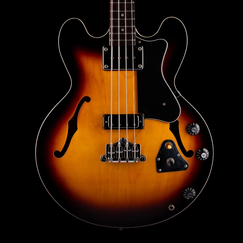 Pre Owned 1999 Epiphone Rivoli II Bass Vintage Sunburst With Gig Bag