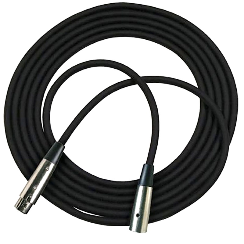 RapcoHorizon RBM1-50 Black 50' XLR-XLR Microphone Cable