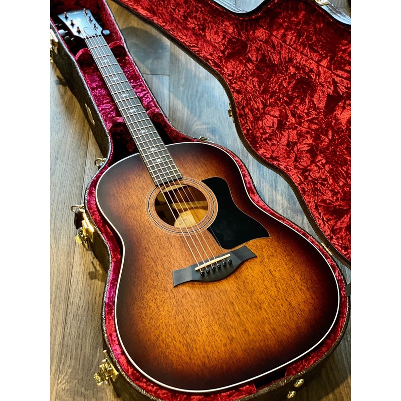 Taylor 327e V-Class Blackwood/Mahogany Grand Pacific Acoustic Guitar w/Case