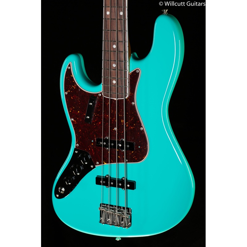 Fender American Vintage II 1966 Jazz Bass Sea Foam Green Left-Hand (616)