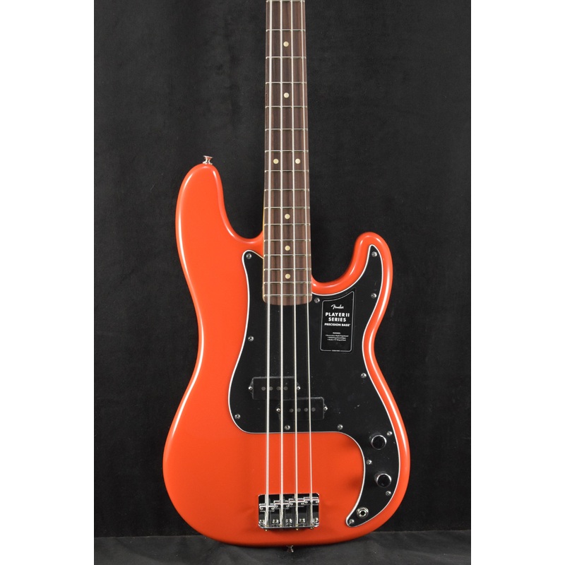 Fender Player II Precision Bass Coral Red Rosewood Fingerboard