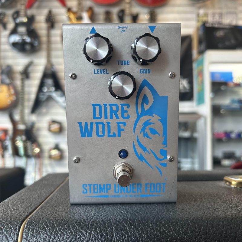 Stomp Under Foot Dire Wolf Vintage Mini Overdrive Effect Pedal