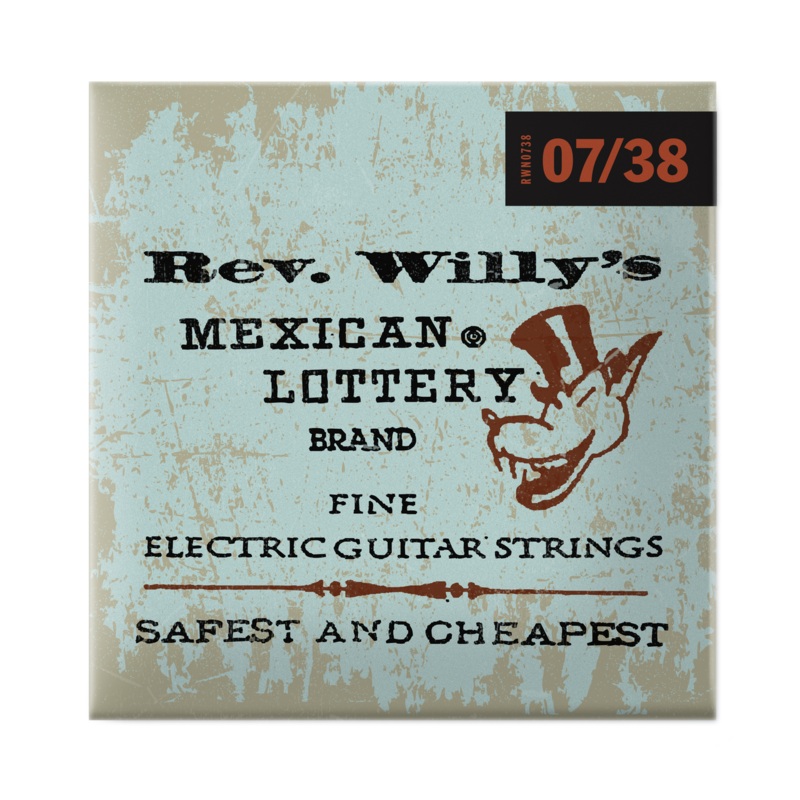 Dunlop RWN0738 Billy Gibbons Rev Willy 07-38 Strings