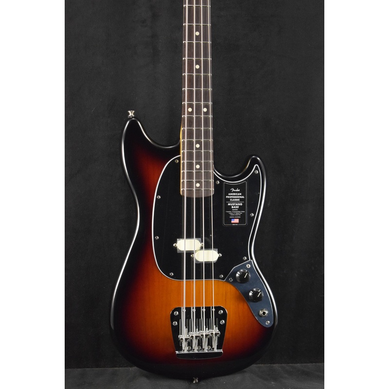 Fender American Professional Classic Mustang Bass 3-Color Sunburst Rosewood Fingerboard
