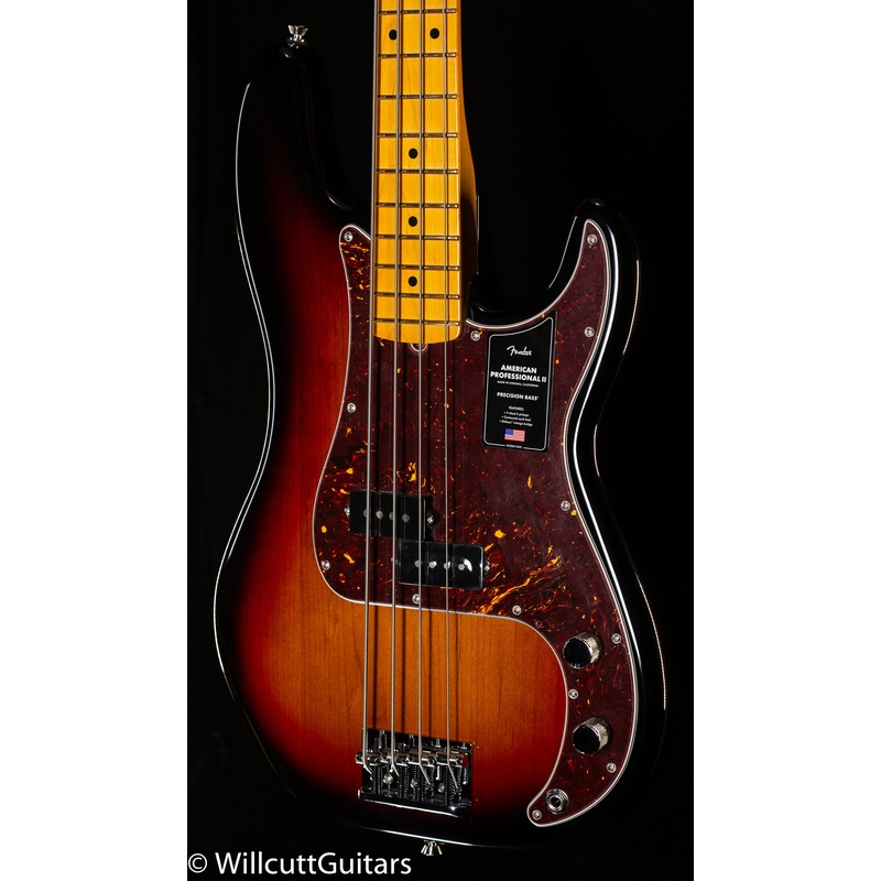Fender American Professional II Precision Bass Maple Fingerboard 3-Color Sunburst (686)