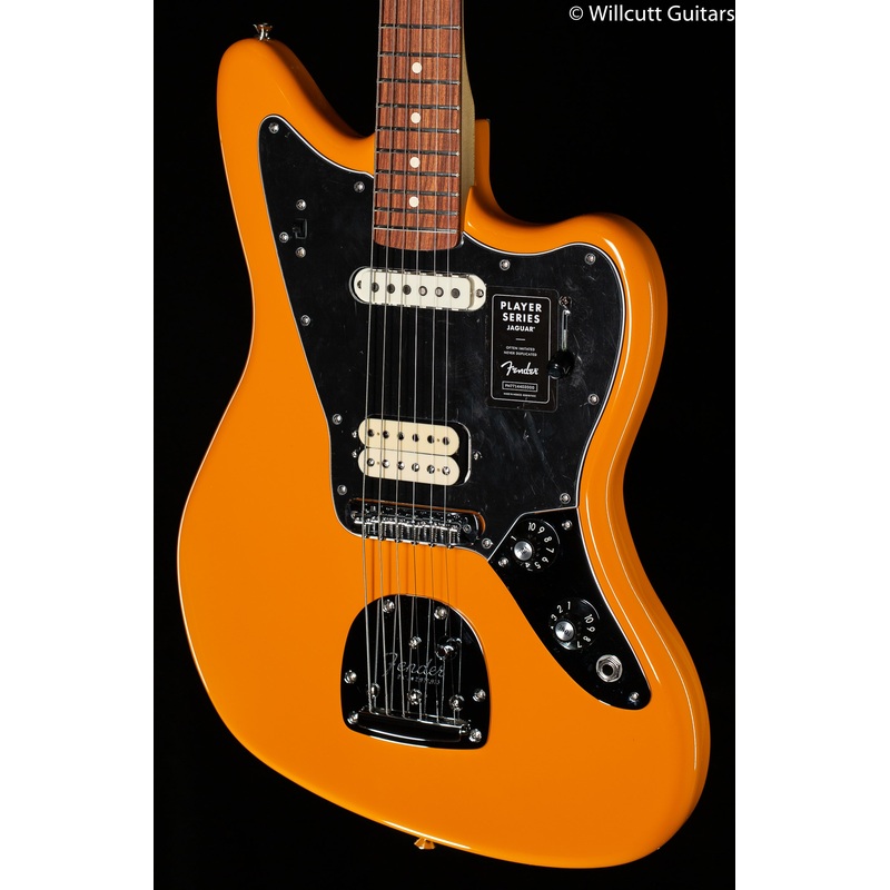 Fender Player Jaguar Capri Orange Pau Ferro Fingerboard