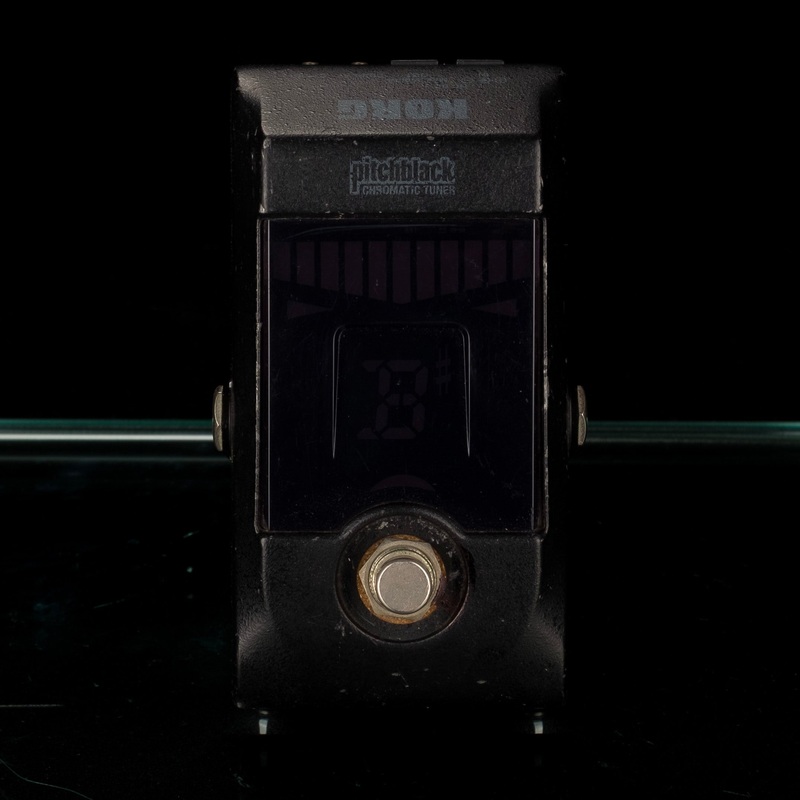 Used Korg Pitch Black PB-01 Stage Tuner Pedal
