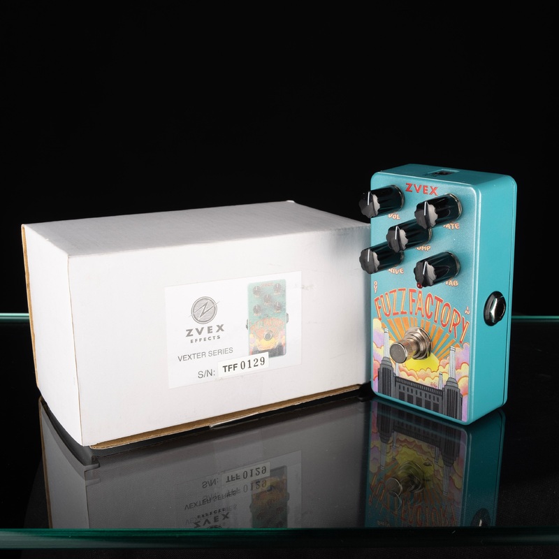 Used ZVex Vexter Fuzz Factory Vertical Fuzz Pedal With Box