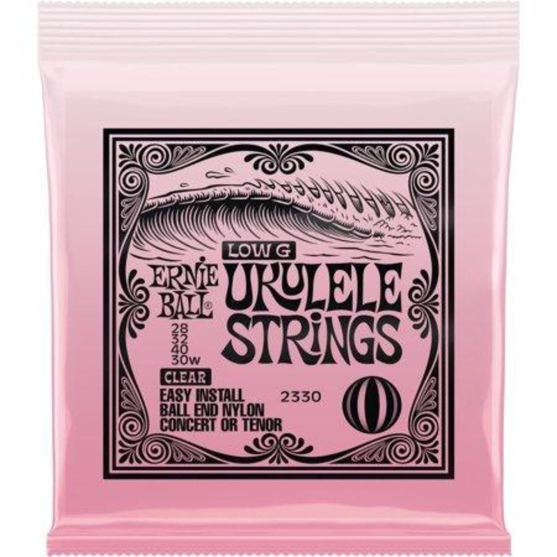 Ernie Ball Concert & Tenor Nylon Ball Endukulele strings Wound LG