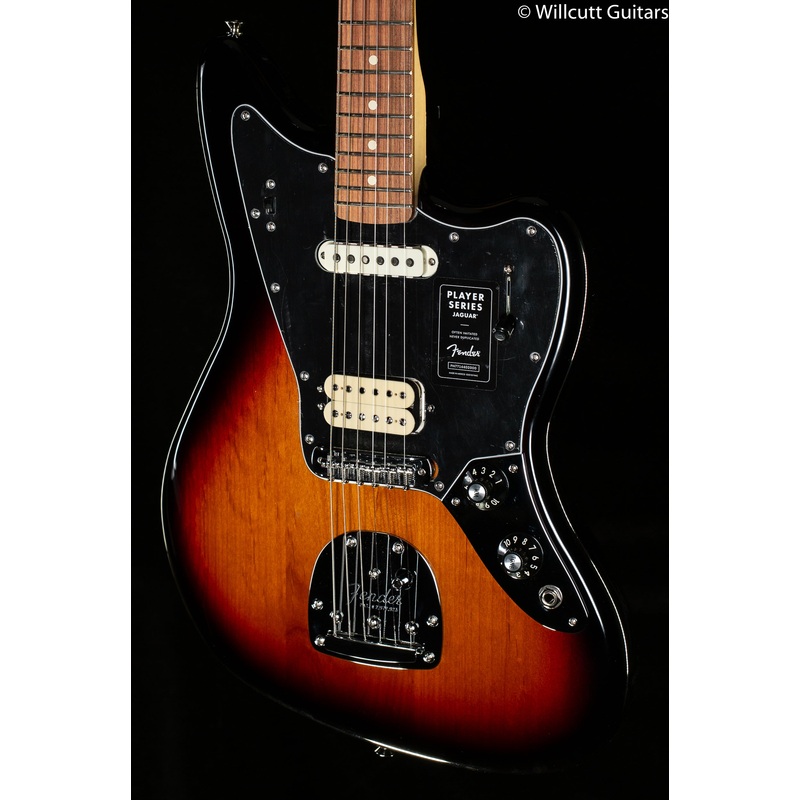 Fender Player Jaguar, Pau Ferro Fingerboard 3 Color Sunburst