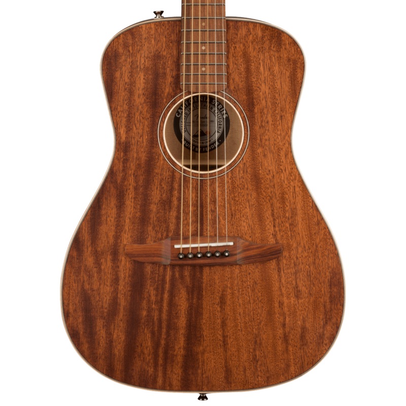 Fender Redondo Special All Mahogany Pau Ferro Fingerboard Natural Acoustic Guitar With Bag