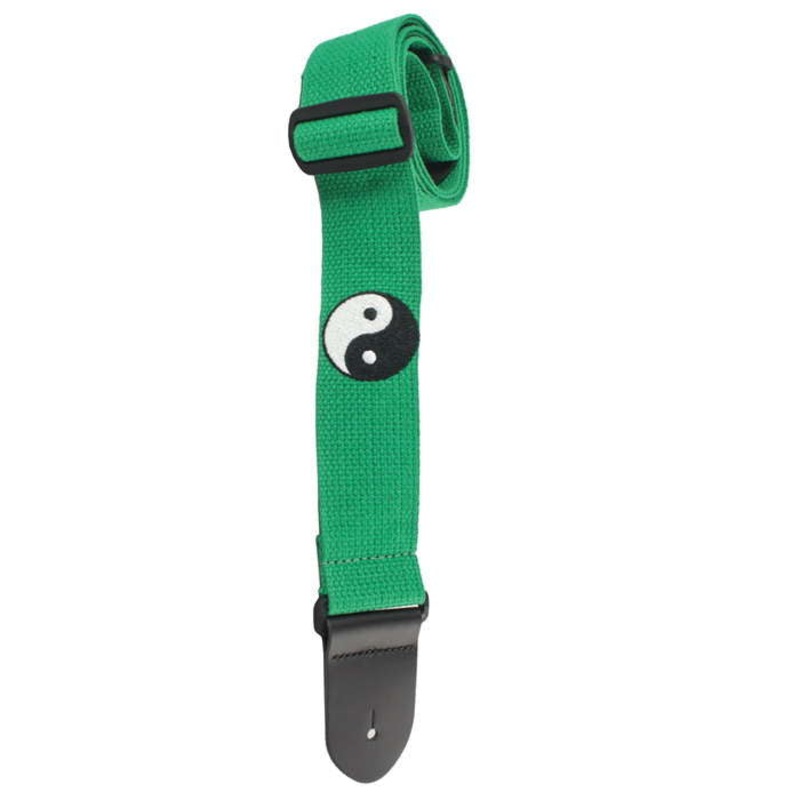 COTTON SERIES EMROIDERED YIN YANG GREEN