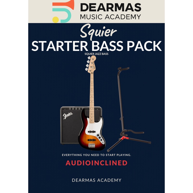 Dearmas Squier Bass Starter Pack