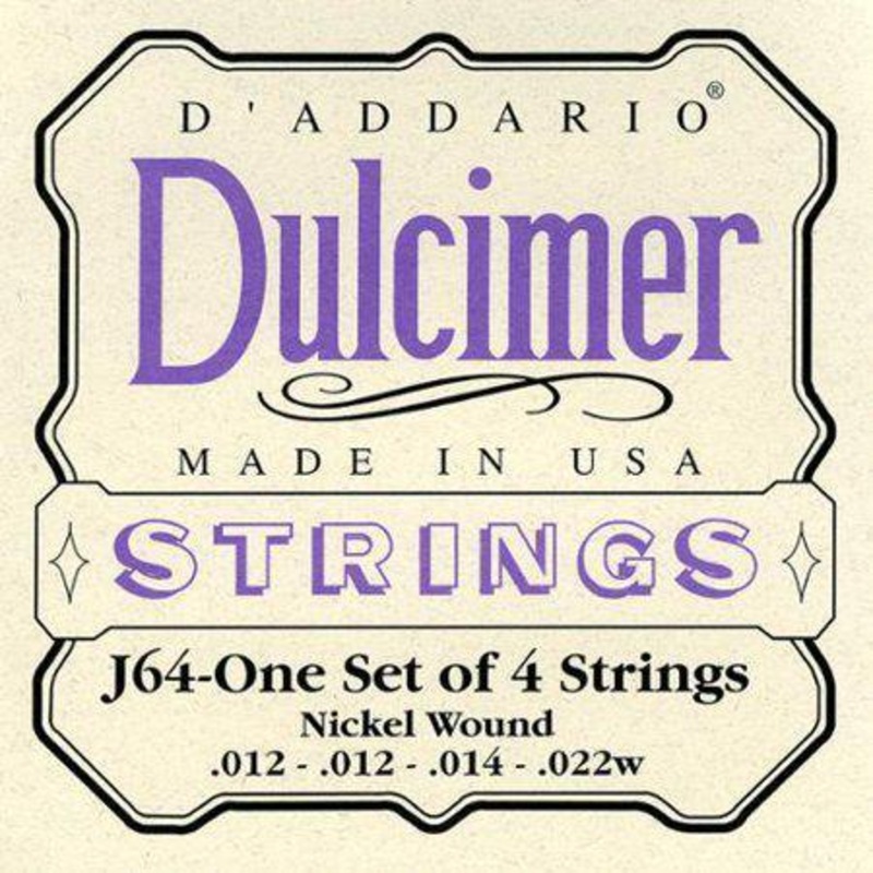 Dulcimer 4 String D Addario