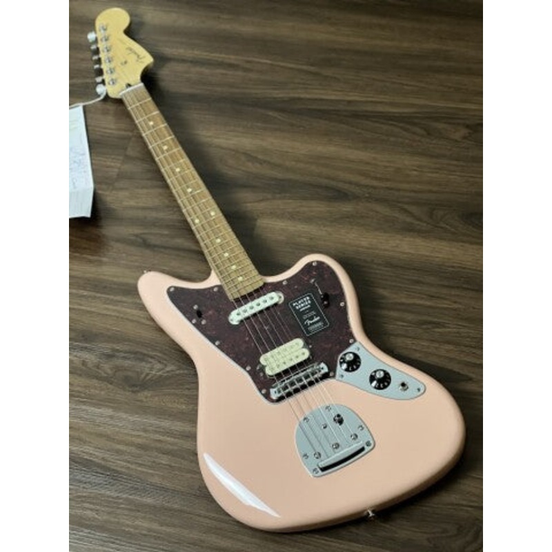 Fender Limited Edition Player Jaguar with Pau Ferro FB in Shell Pink