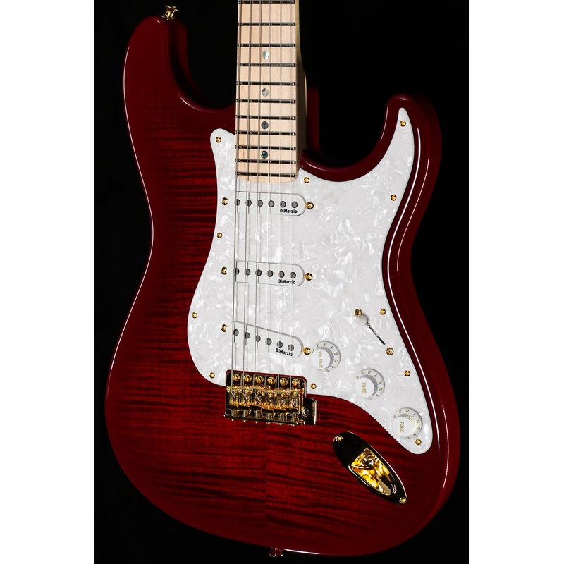 Fender Richie Kotzen Stratocaster Maple Fingerboard Transparent Red Burst (756)