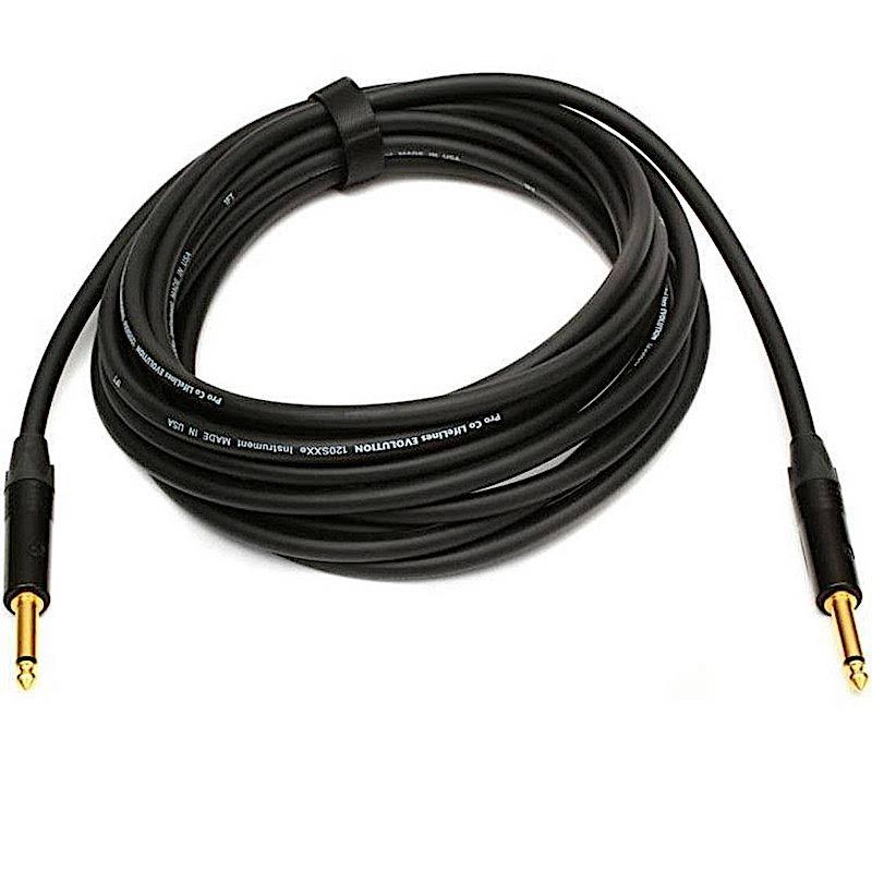 ProCo Evolution Studio/Stage Straight 10' Instrument Cable