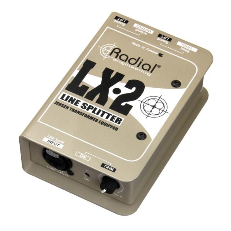 Radial Engineering LX2 Passive Line-Level Splitter & Attenuator