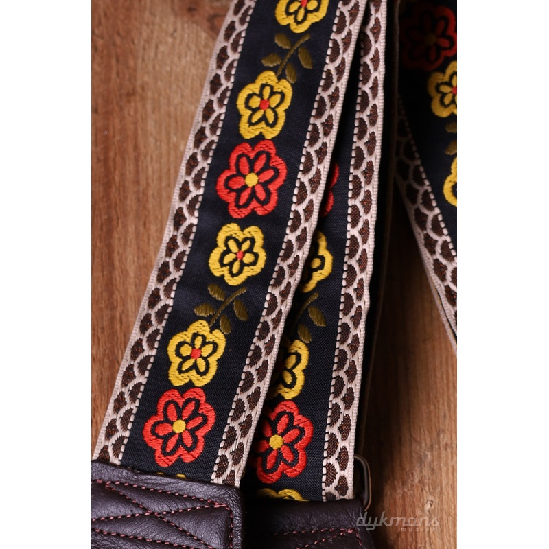 Souldier Guitar Strap Marigold Orange Black