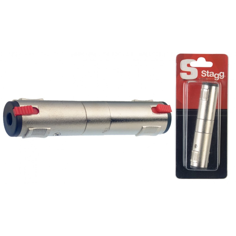 Stagg AC-PFPFS-LH Jack Socket - Jack Socket Adaptor / Coupler