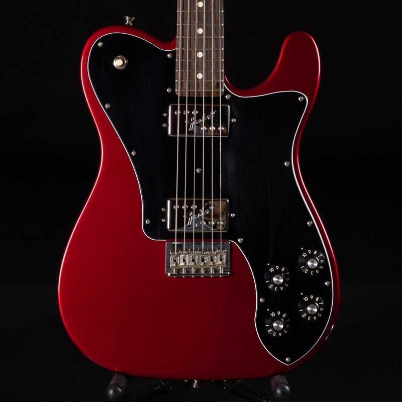 Used Fender American Professional Tele Deluxe Candy Apple Red with Case