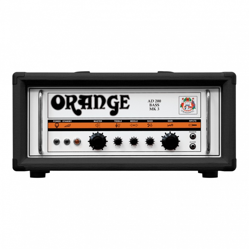Orange AD200B 200-Watt Black Tube Bass Amp Head